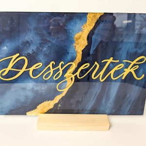 Plexi tábla – Desszertek